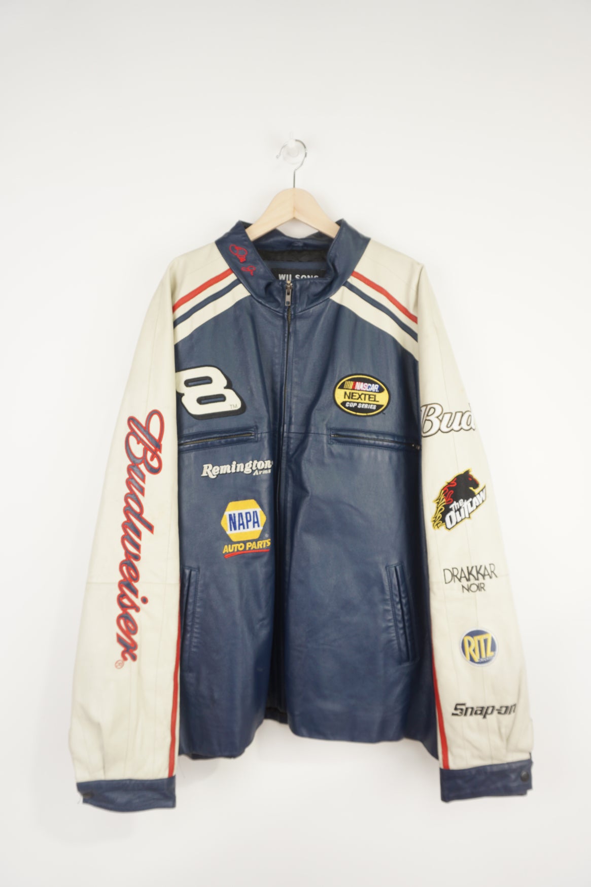 Vintage budweiser sales nascar jacket