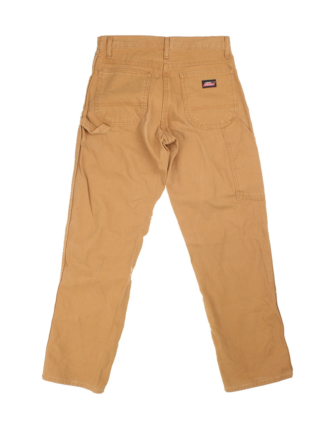 Dickies Carpenter Jeans in tan colourway with multiple pockets and the logo embroidered on the back.