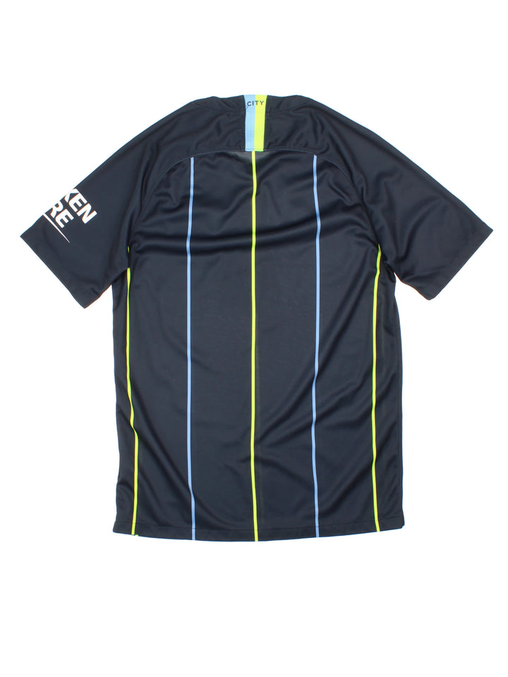 Manchester City 2018-19 Nike Away Football Shirt (Size S)