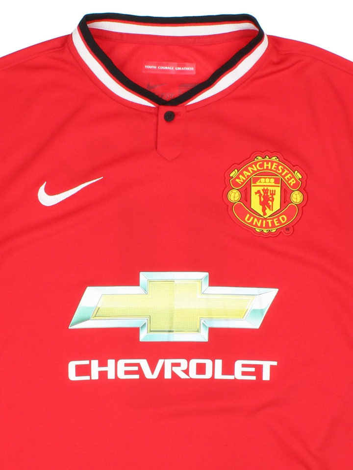 Manchester United 2014-15 Nike Home Football Shirt (Size XS)
