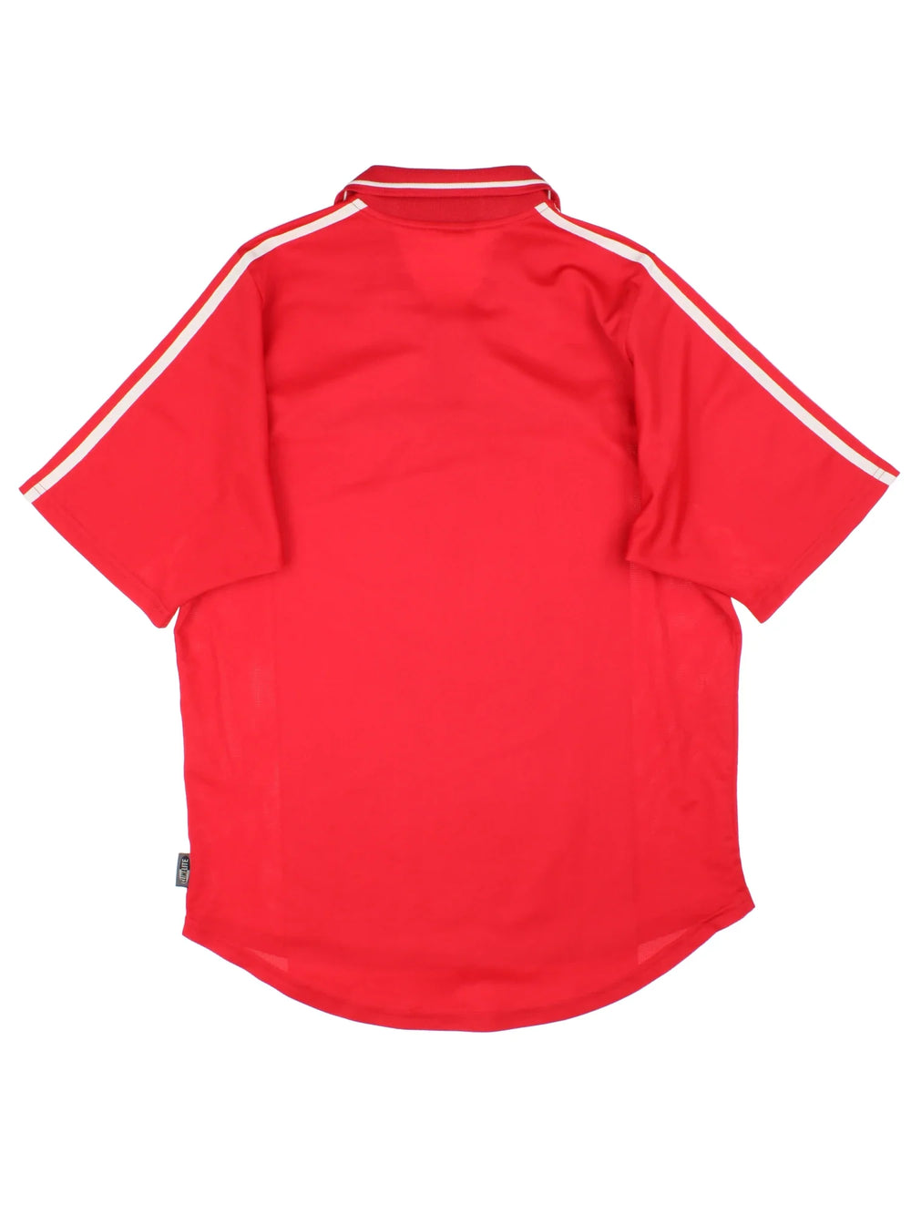 MLS Adidas Training Top in a red colourway with classic adidas 3 stripe on the sleeves and collar