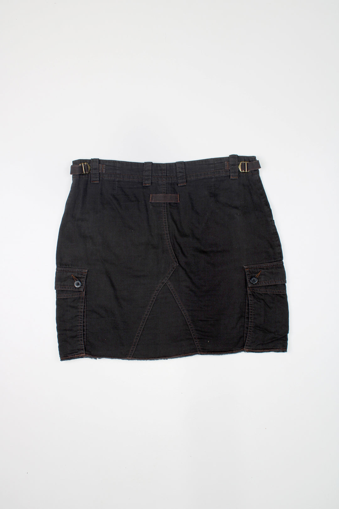 Y2K Cargo Mini Skirt (Size XL)