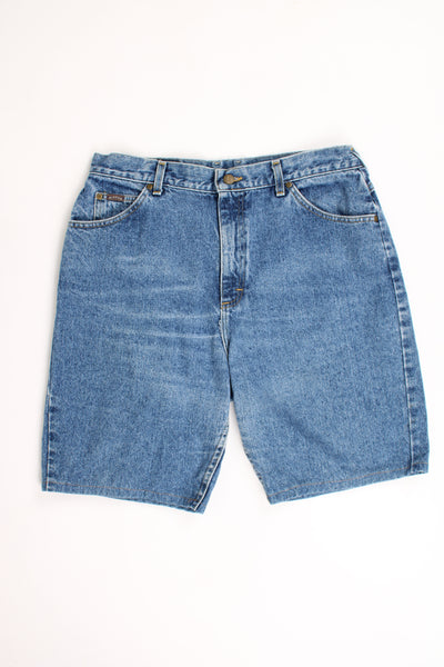 Vintage Riders high waisted blue denim shorts 