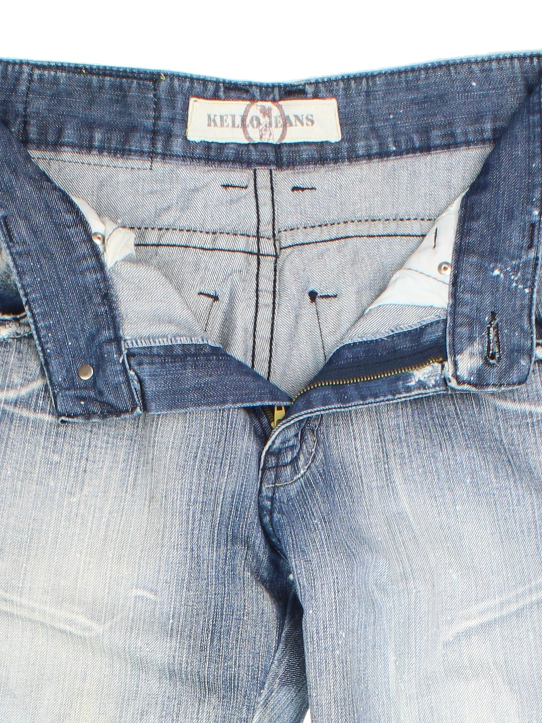 Y2K Kello Denim Jeans (Size L)