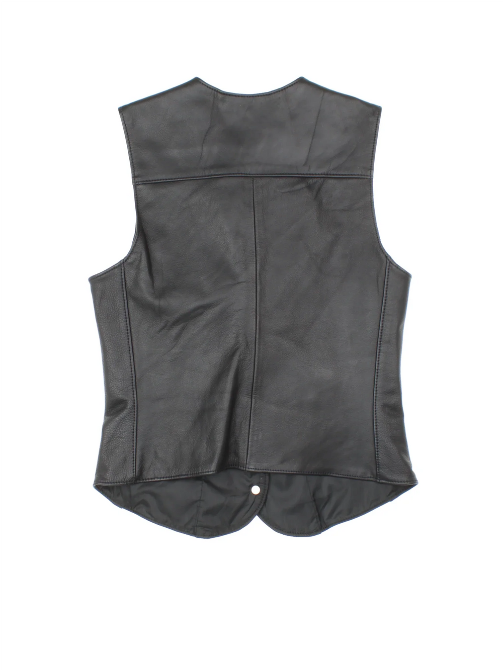 Vintage Harley-Davidson Waistcoat in a black colourway. Buttons up and has side pockets, fully lined.