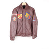 Vintage University Leather Varsity Jacket