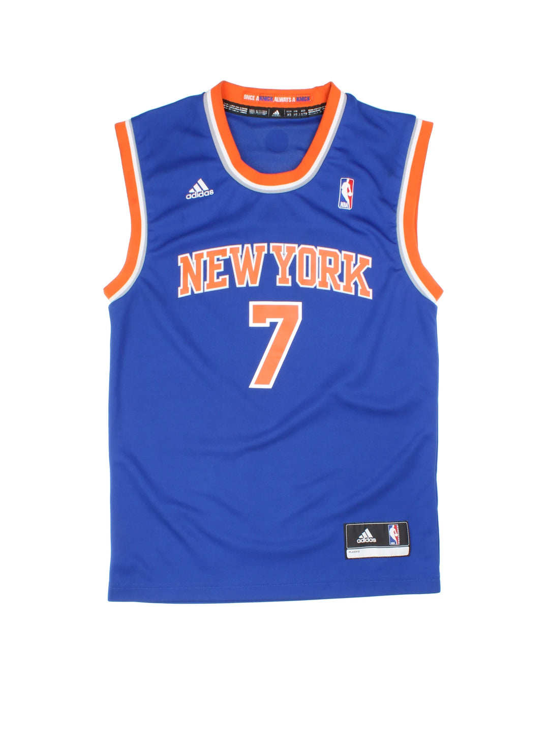 New York Knicks Anthony #7 NBA Jersey (Size XS)