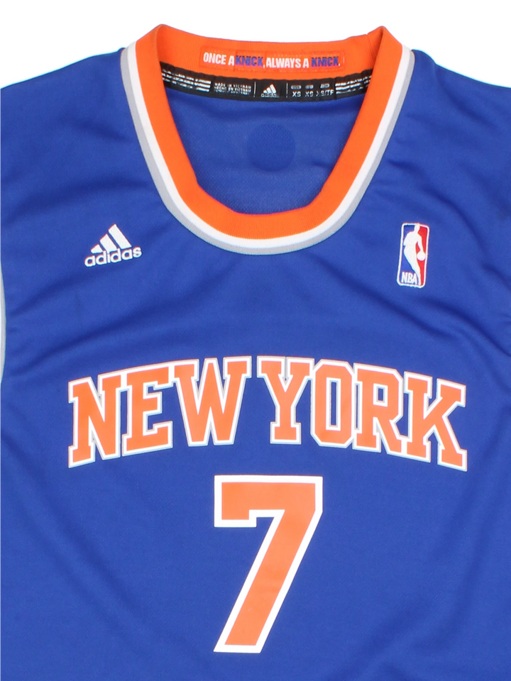 New York Knicks Anthony #7 NBA Jersey (Size XS)