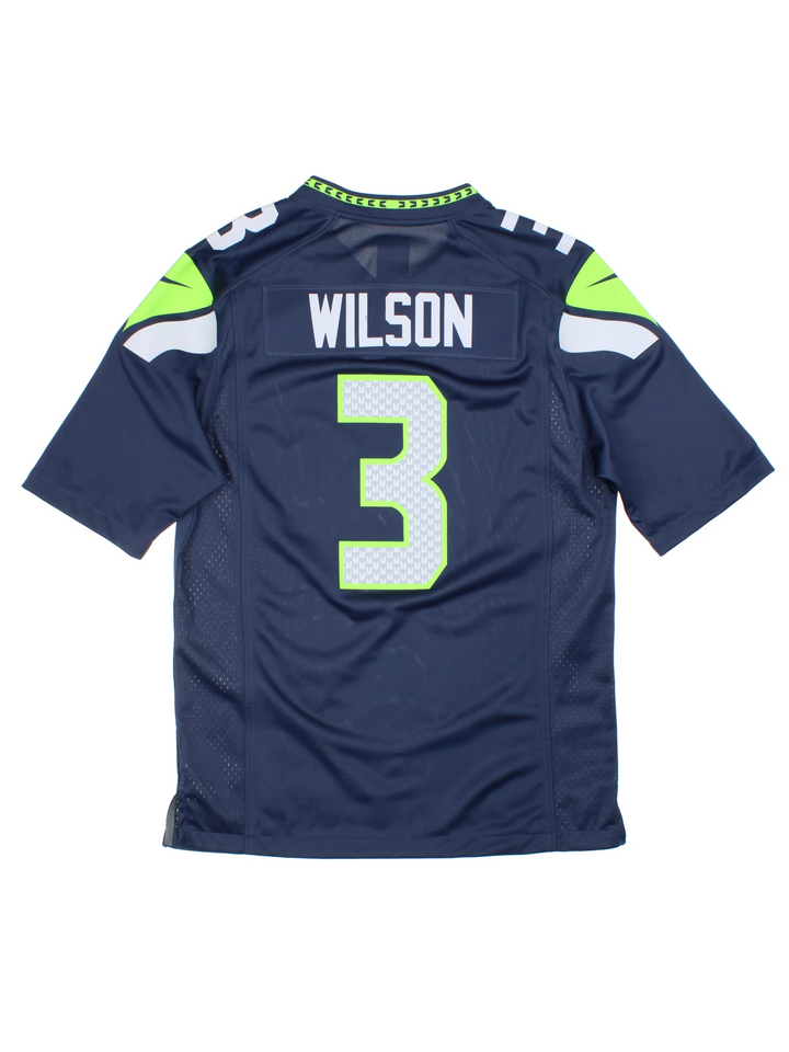 Seattle Seahawks Wilson #3 NFL Jersey (Size M)