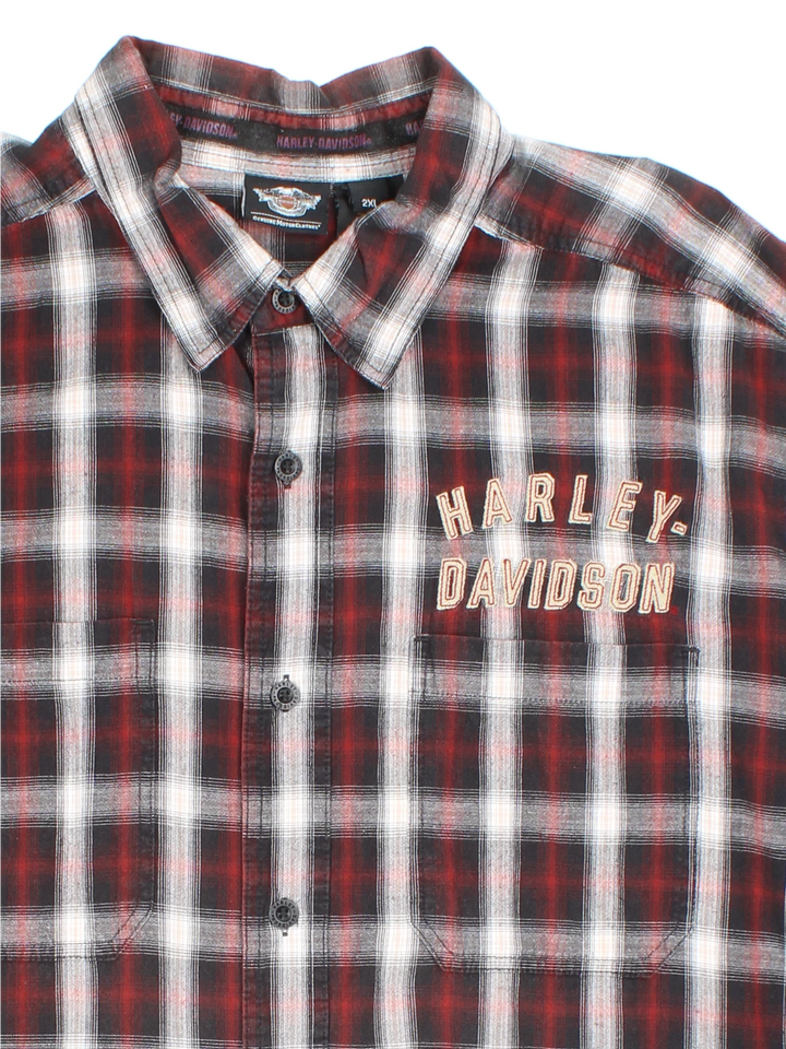 Harley-Davidson Plaid Shirt (Size XXL)