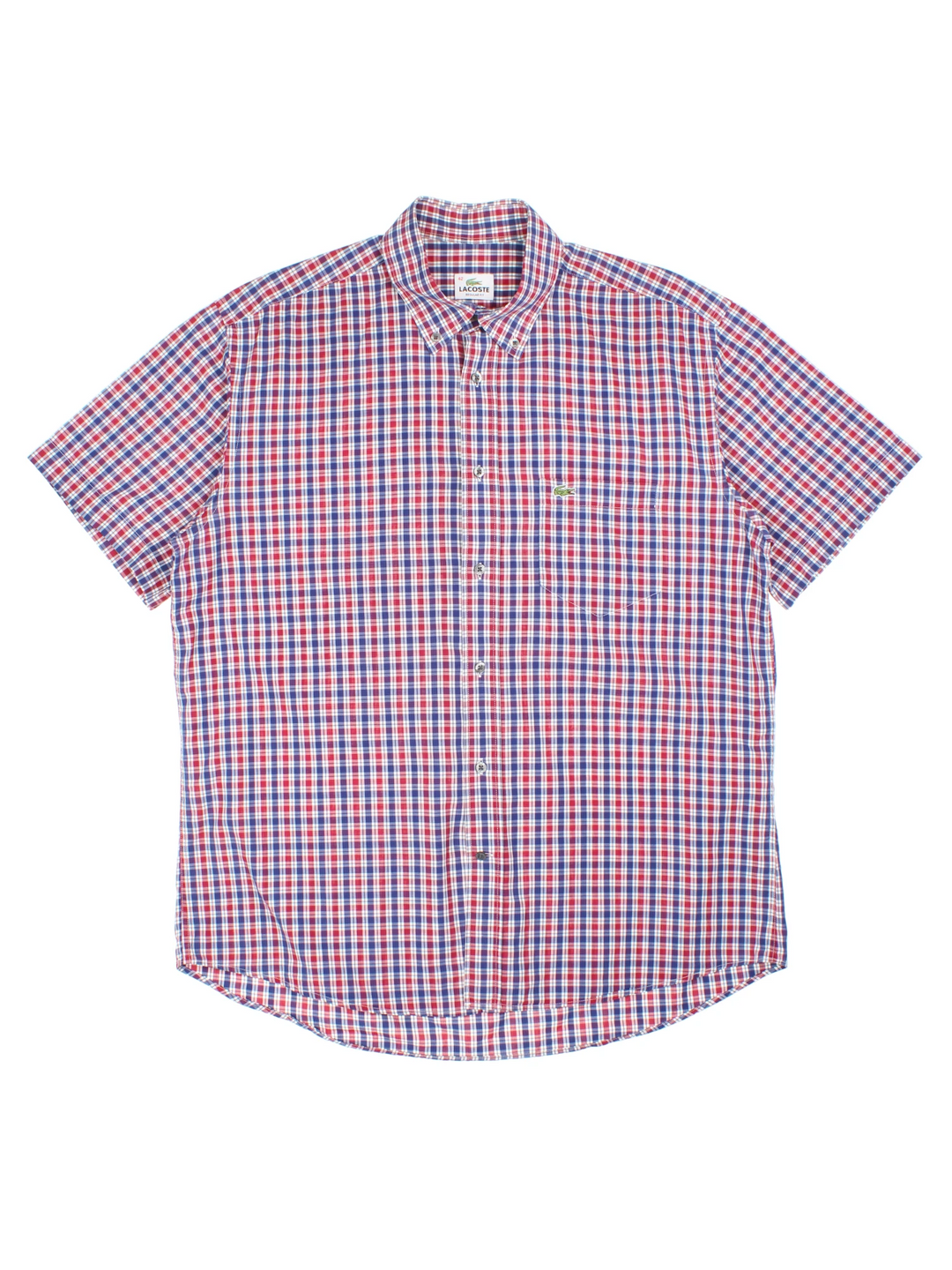 Lacoste Plaid Shirt (Size L)