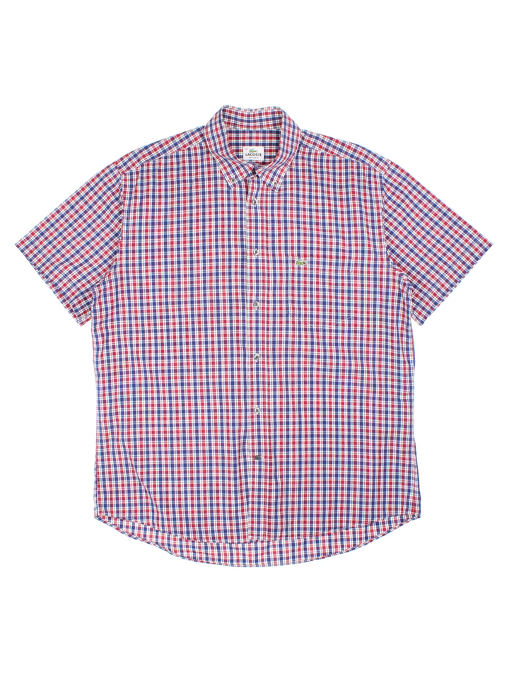 Lacoste Plaid Shirt (Size L)