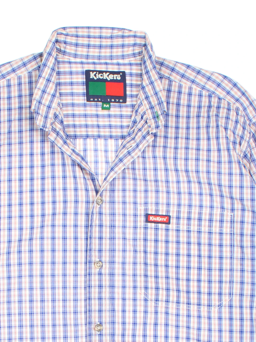 Kickers Casual Checked Shirt (Size M)