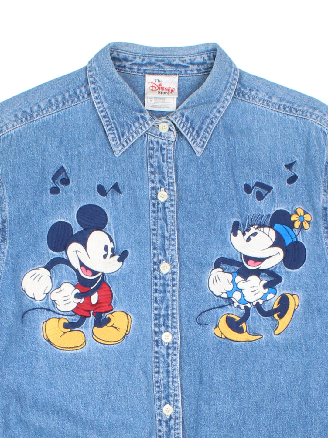Vintage Disney Mickey & Minnie Mouse Shirt (Size S)