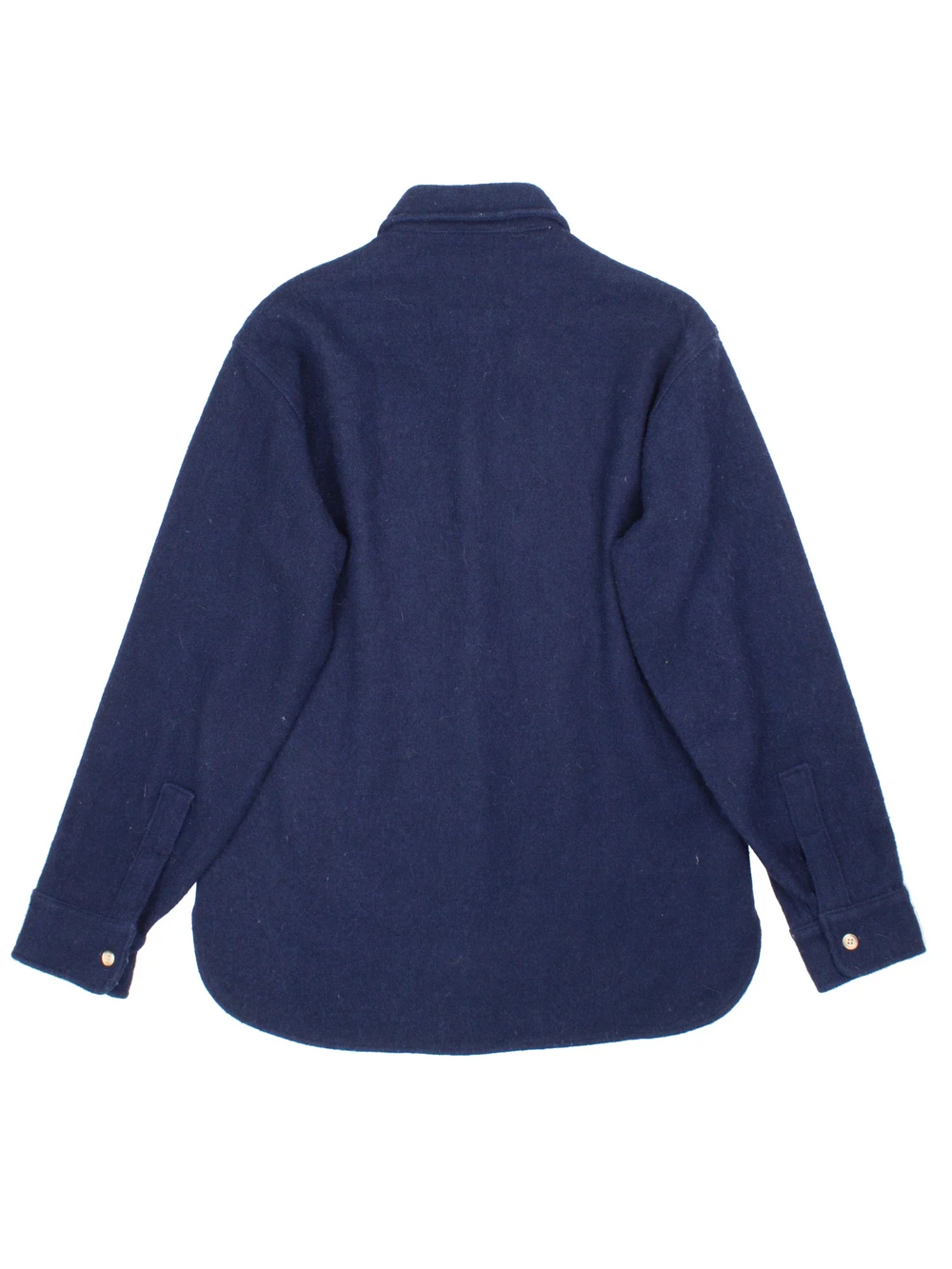 Woolrich Shirt in a blue colourway, full button up with double chest pockets.