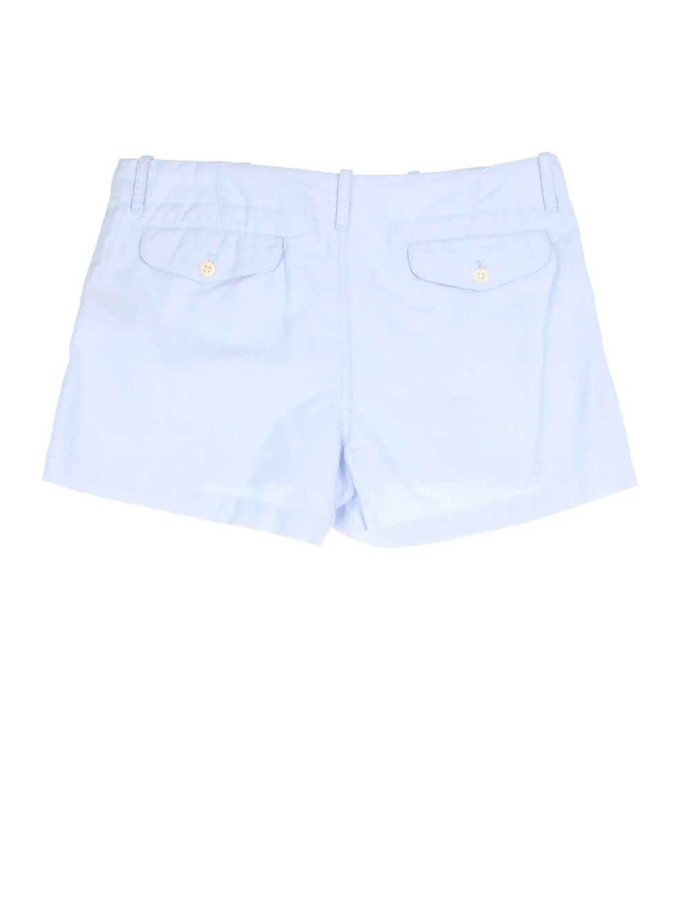 Ralph Lauren Shorts in light blue colourway with pockets and the logo embroidered on the front.
