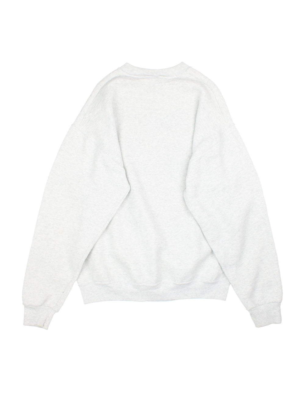 Vintage Black Ice Warriors Line Change NHL Hockey Sweatshirt in a grey colourway with the spell out and graphic printed on the front.