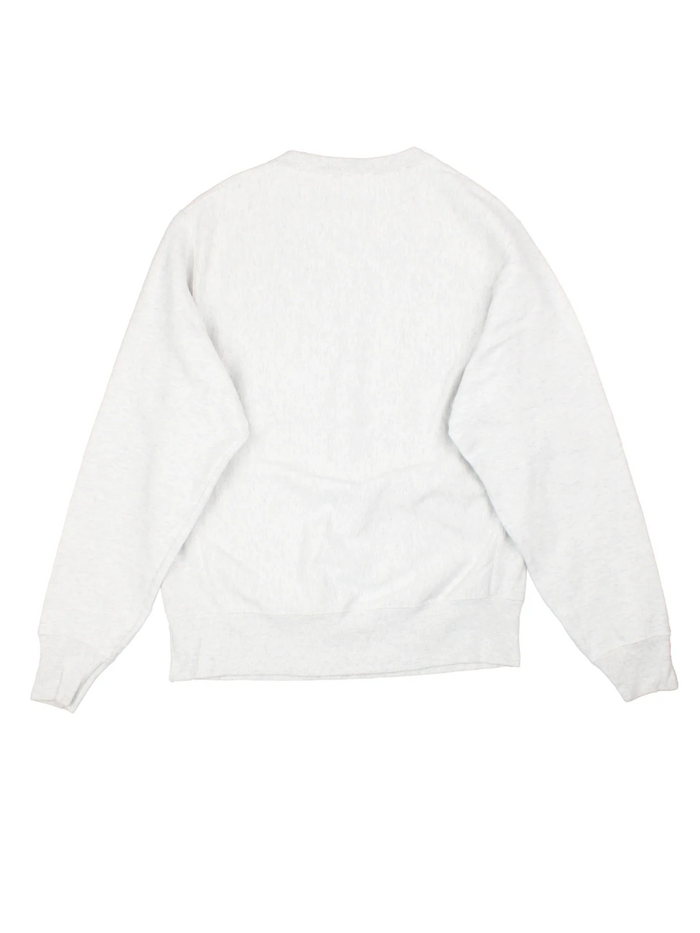 Champion Sweatshirt in a grey colourway with the classic logo on the front and sleeve.