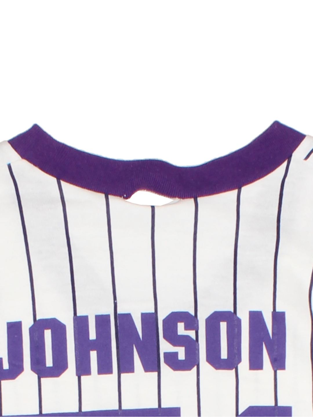 Vintage 1997 MLB Arizona Diamondbacks jersey T-Shirt in white, purple and green by Russell Athletic.