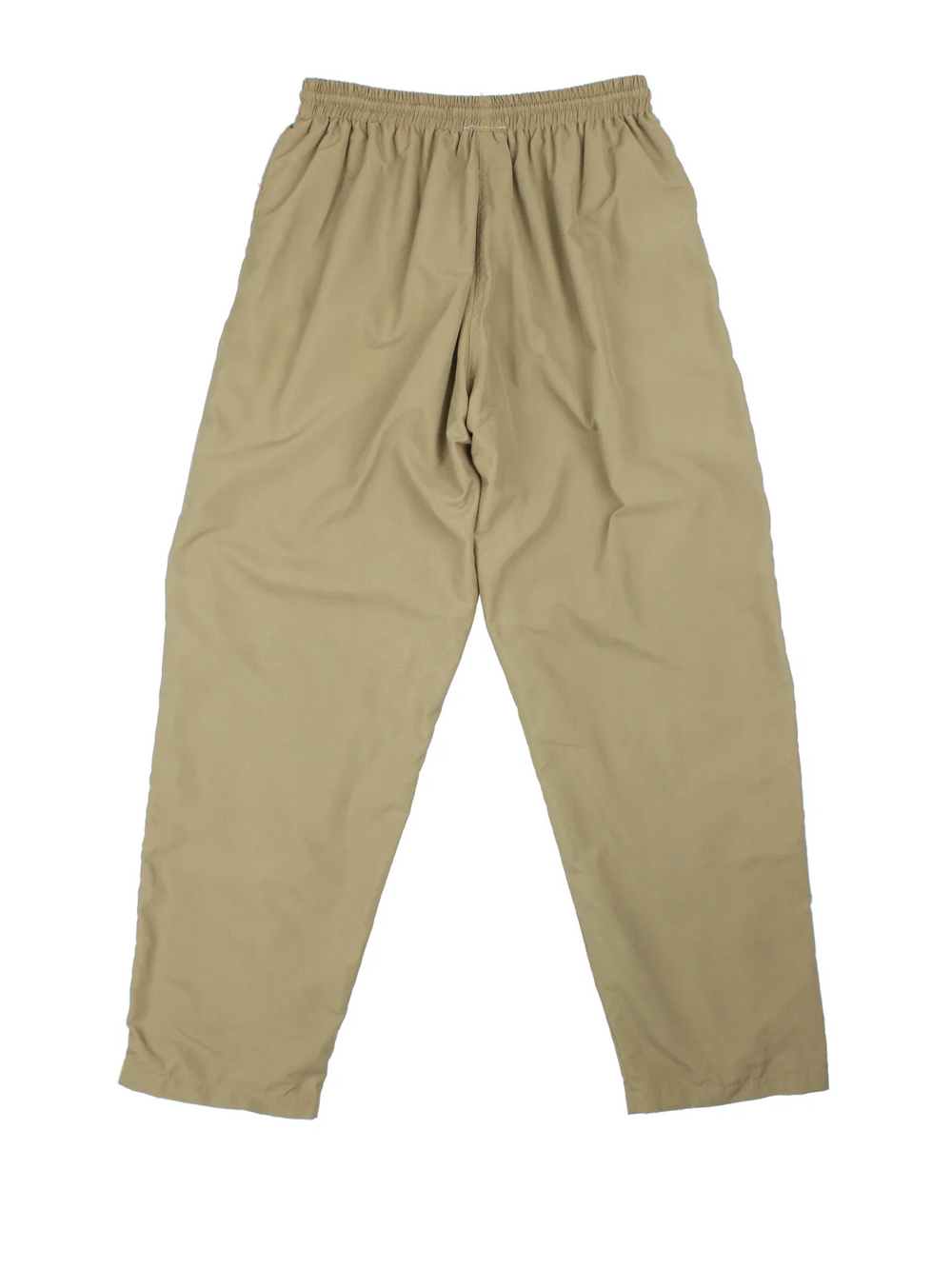 90's Nike Tracksuit Bottoms in green colourway. Side pockets, elasticated waist, contrast piping and the logo embroidered on the front.