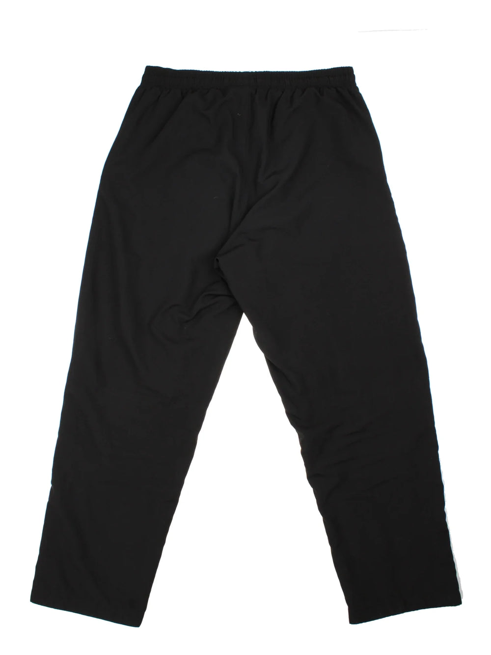 Puma Tracksuit Bottoms in a black colourway with pockets, elasticated waist with drawstring, mesh lining, and the logo embroidered on the front.