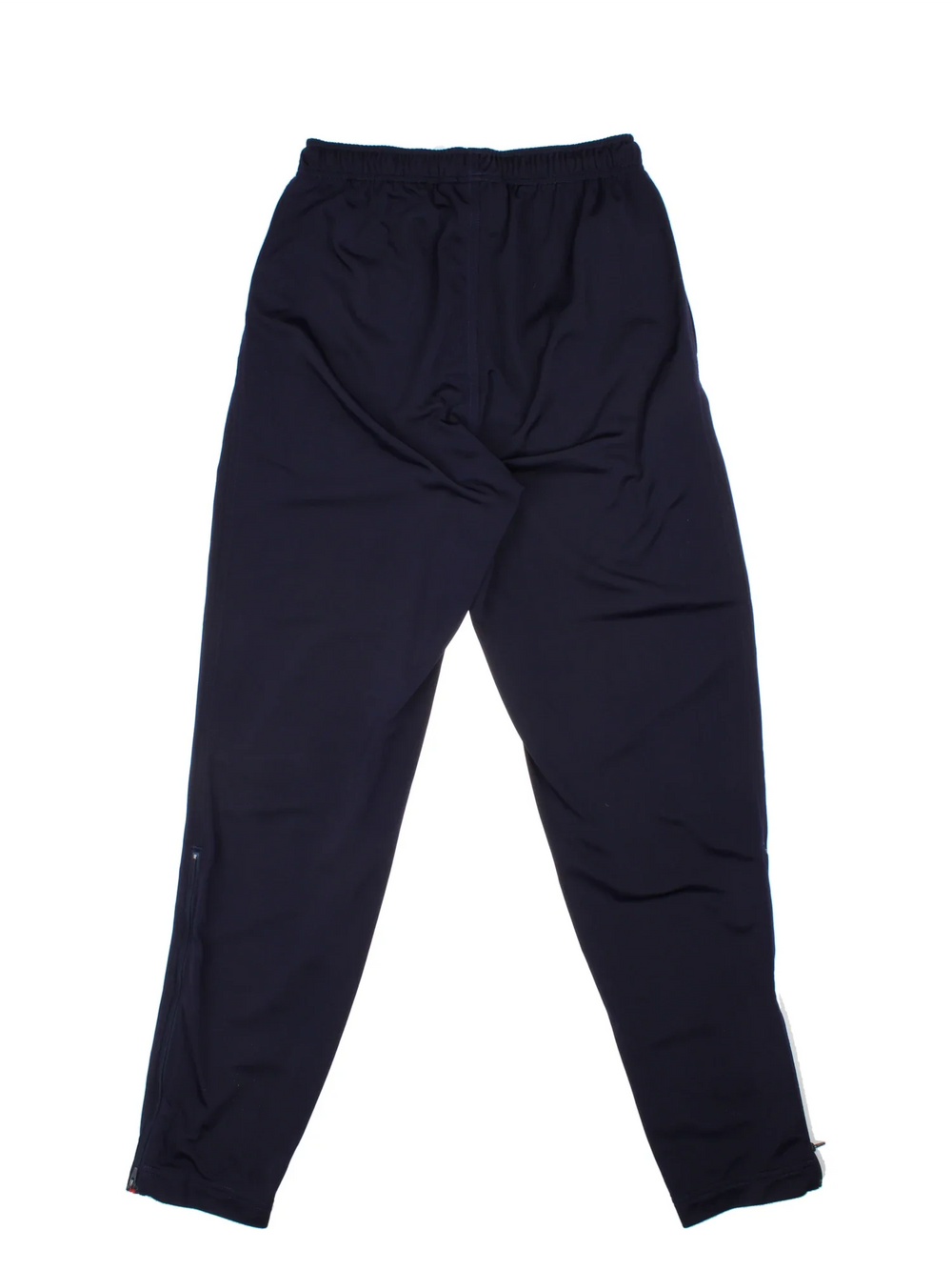 Puma Tracksuit Bottoms in a blue colourway with pockets, elasticated waist with drawstring, and the logo embroidered on the front.
