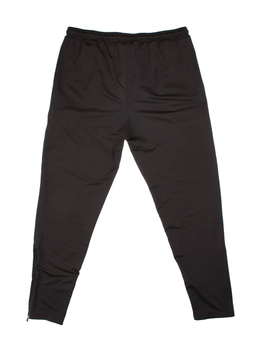 Vintage 1860 Munich Kappa Football Tracksuit Bottoms in black and white olourway, has pockets, elasticated waist with drawstring, and the logos embroidered on the front.