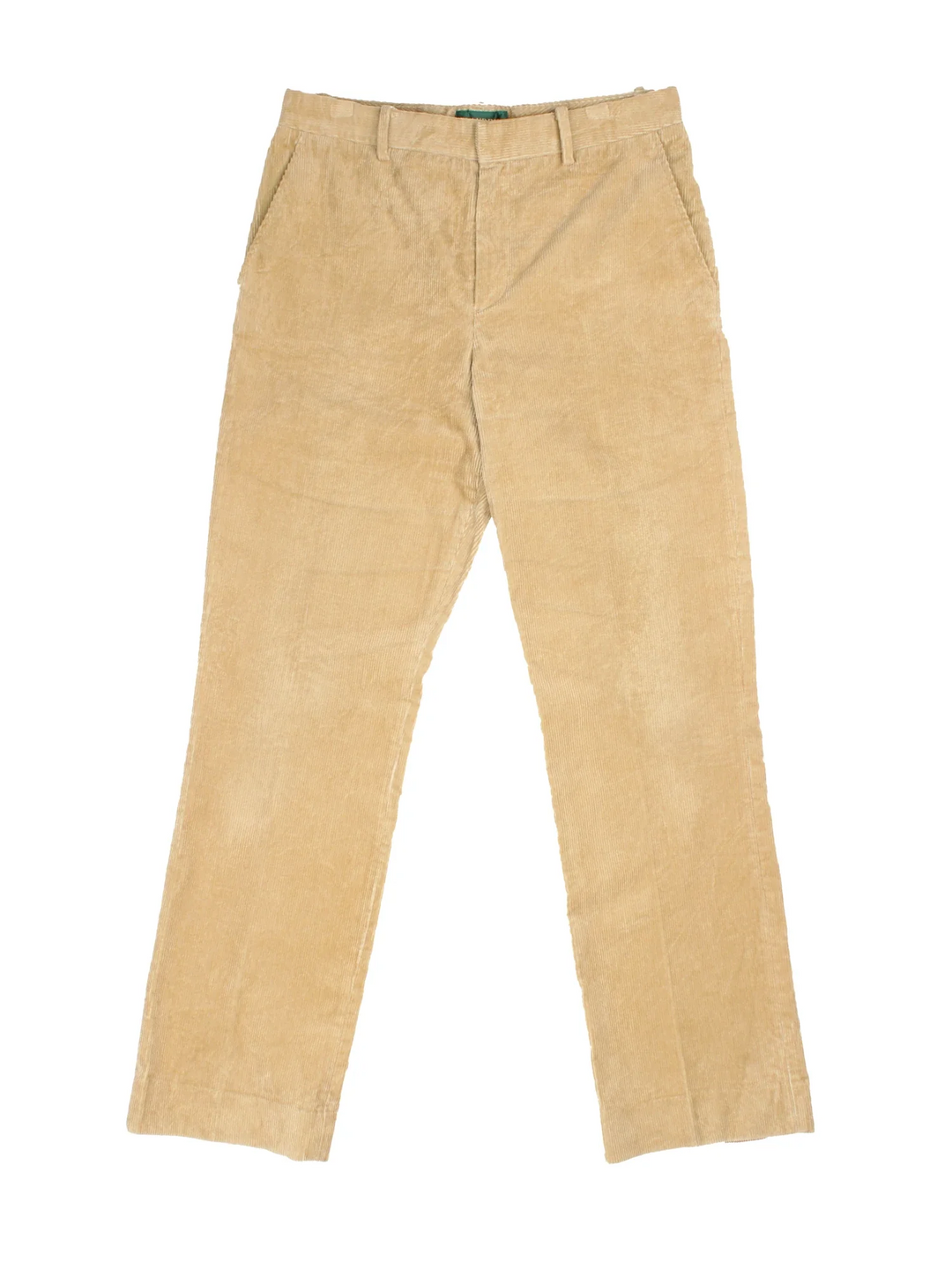 Lauren By Ralph Lauren Corduroy Trousers in a tan colourway with multiple pockets.