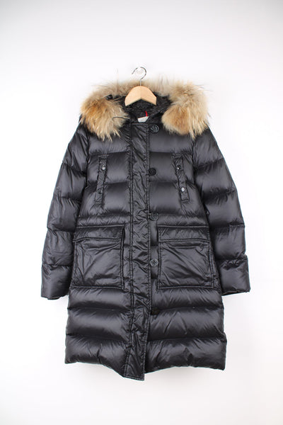 Moncler longline puffer coat.