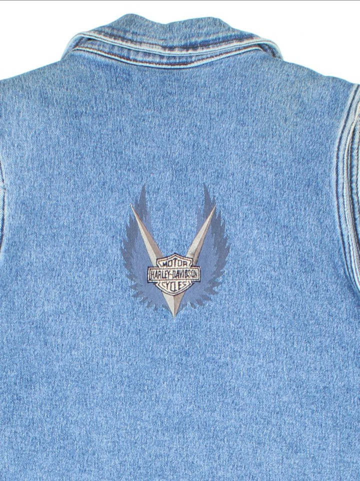 Harley-Davidson Denim Waistcoat (Size XS)