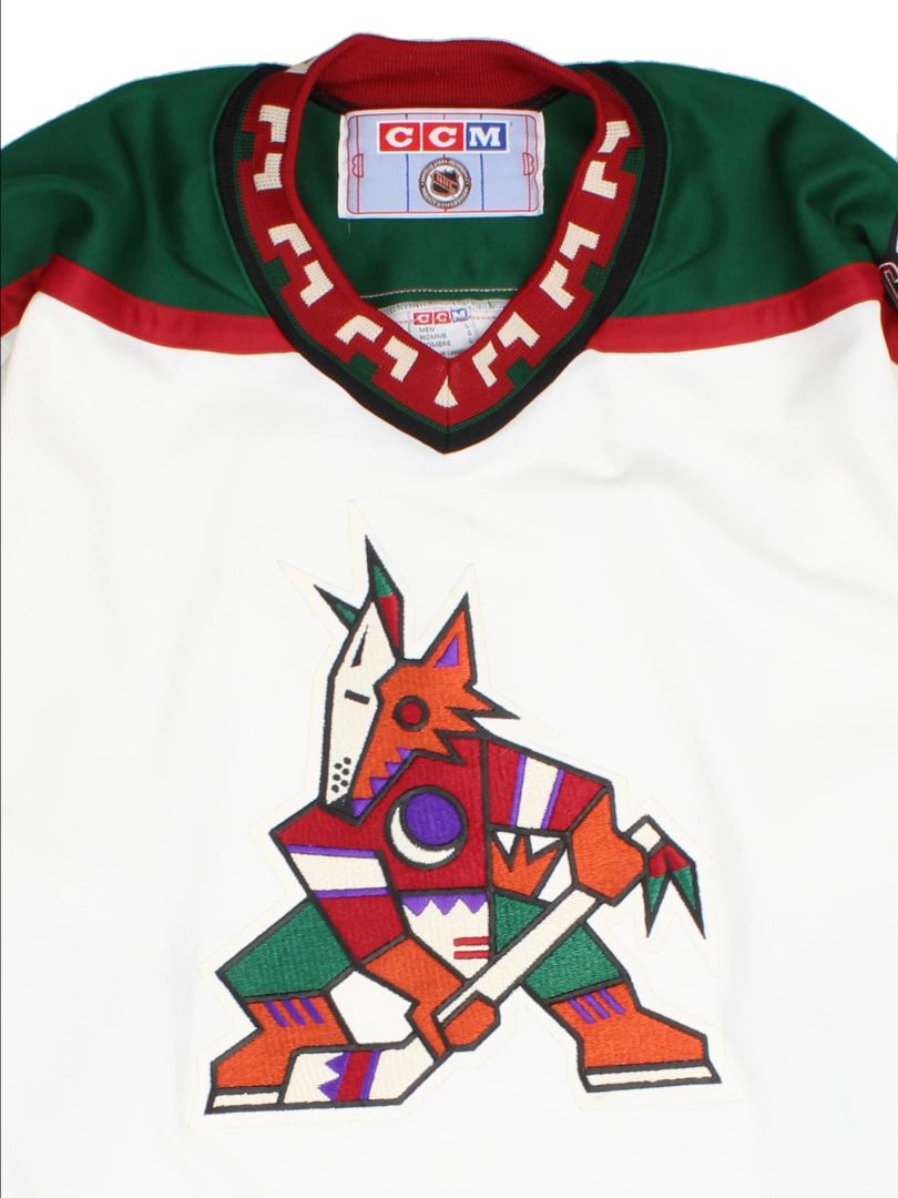 Phoenix Coyotes 1999-00 NHL CCM Pro Player Home Jersey (Size L)