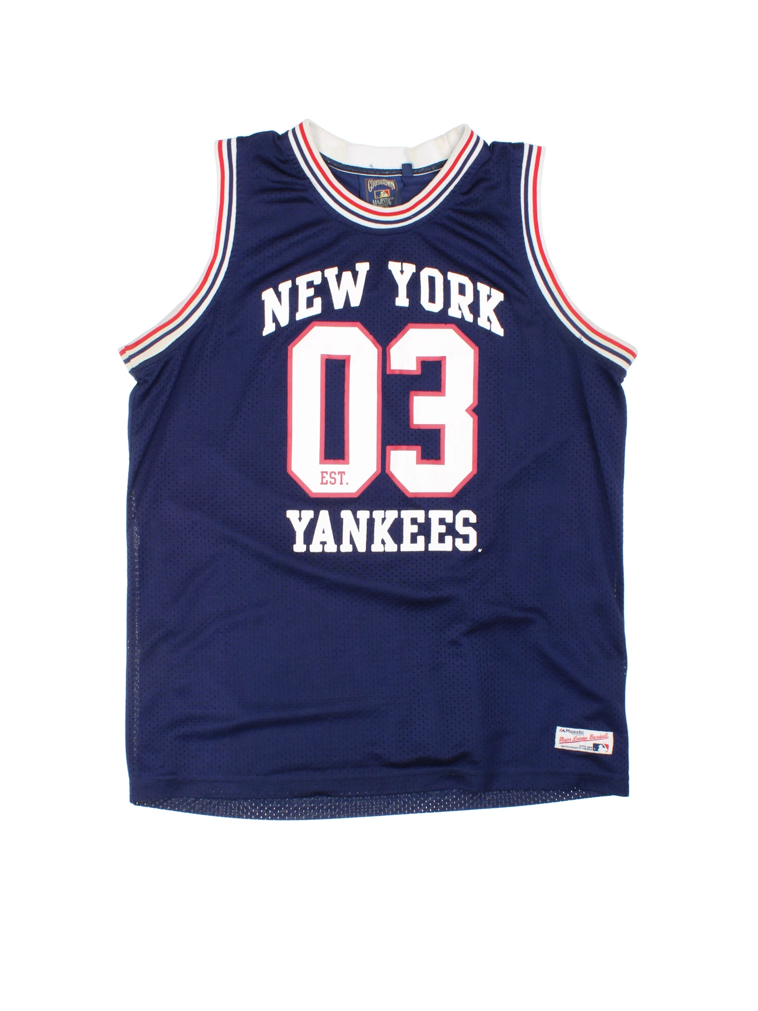 New York Yankees MLB Majestic Training Vest (Size M)