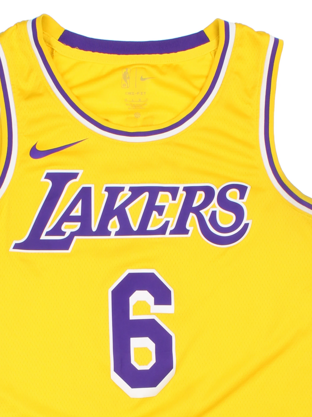 Los Angeles Lakers Lebron James #6 Nike NBA Jersey (Size M)