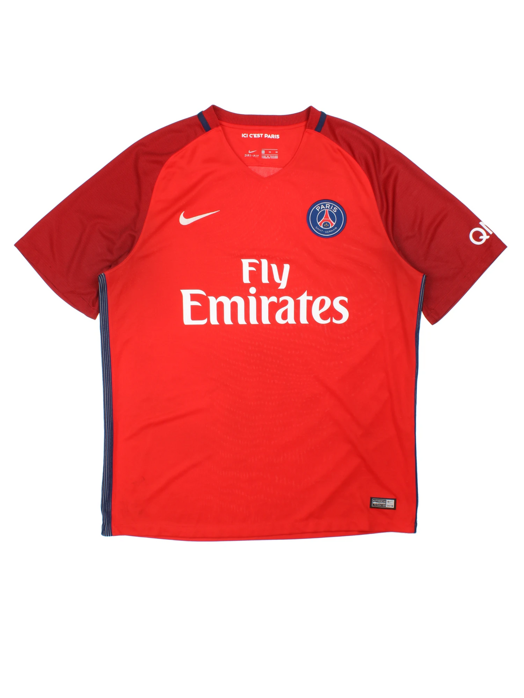 Paris Saint-Germain 2016-17 Nike Away Football Shirt (Size XL)