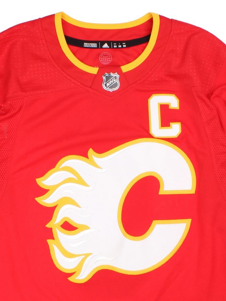 Calgary Flames Giordano #5 Adidas NHL Jersey (Size XXL)