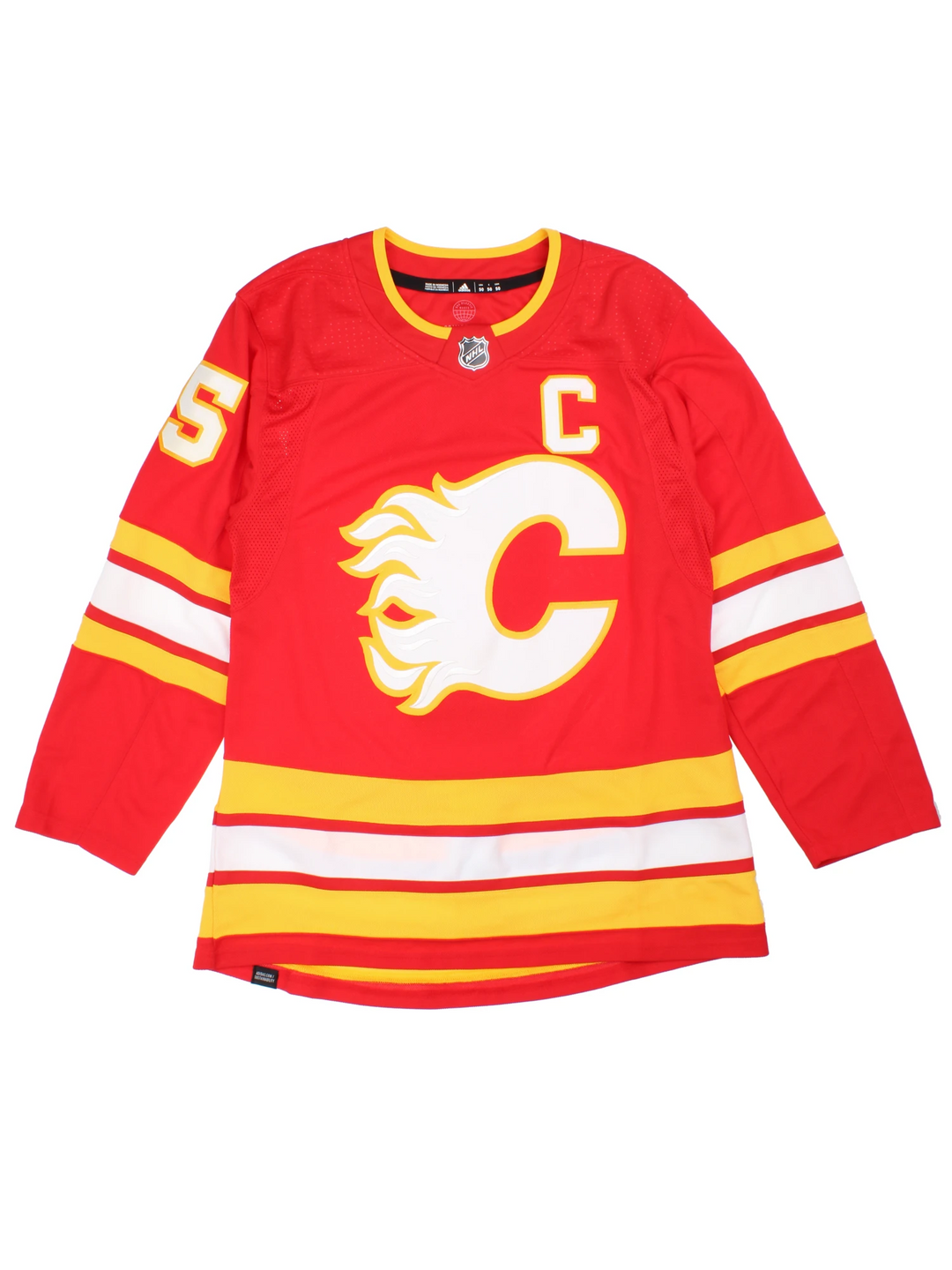 Calgary Flames Giordano #5 Adidas NHL Jersey (Size XXL)