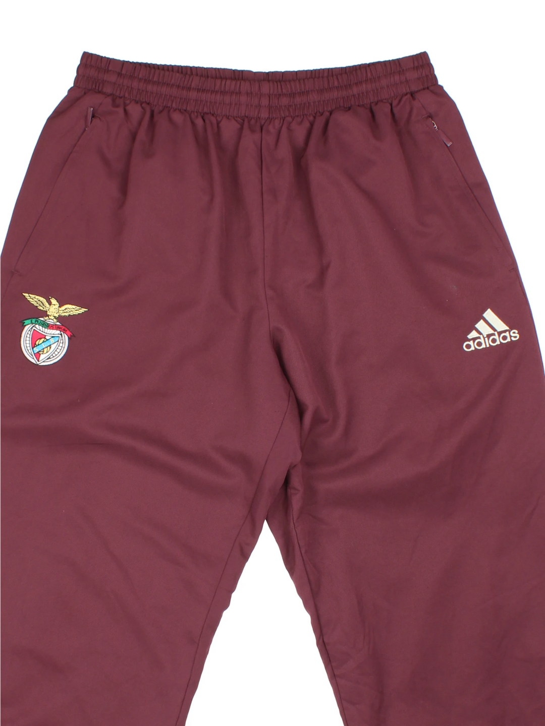 Benfica Adidas Football Tracksuit Bottoms (Size S)