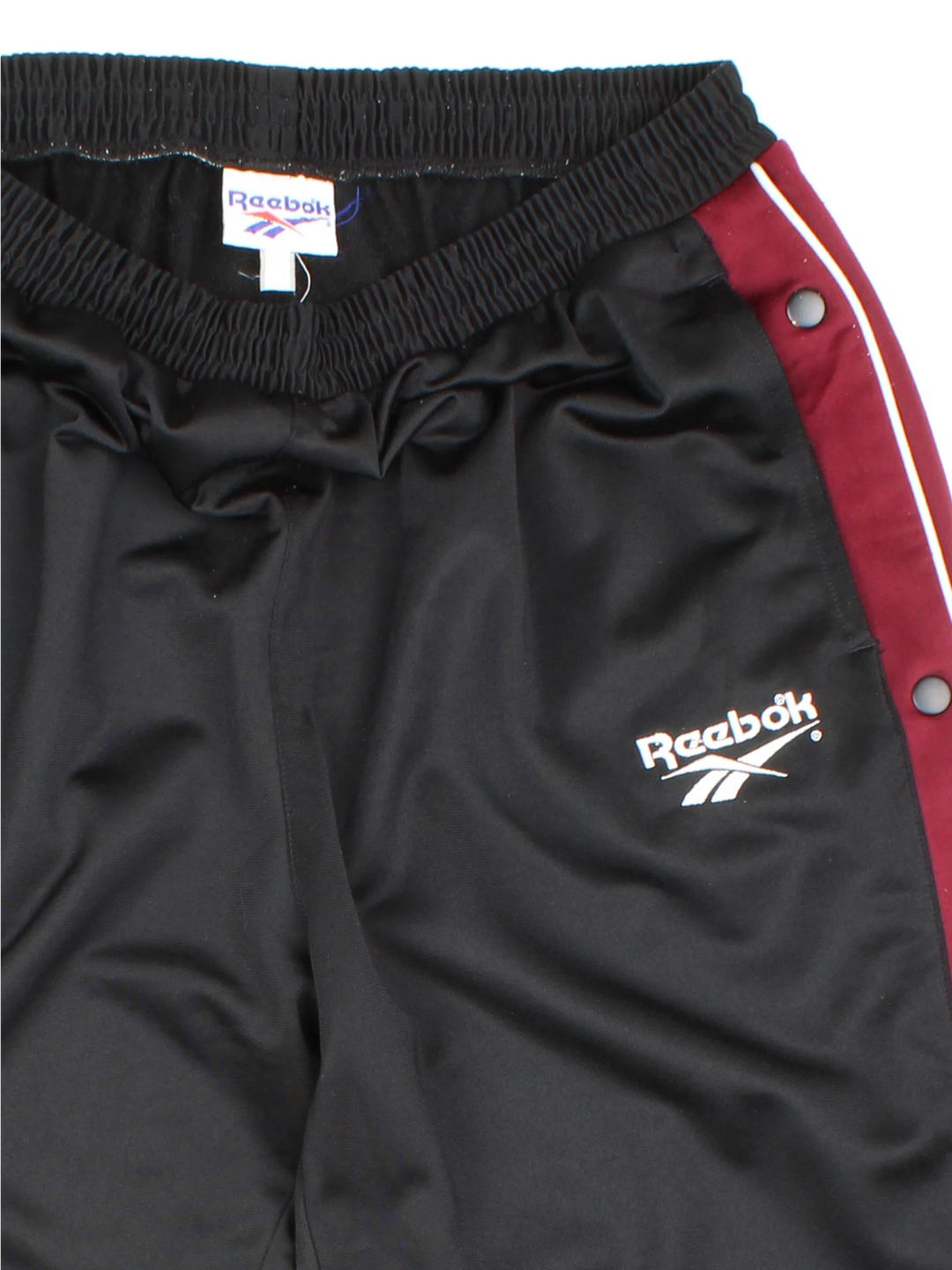 90's Reebok Popper Tracksuit Pants (Size XL)