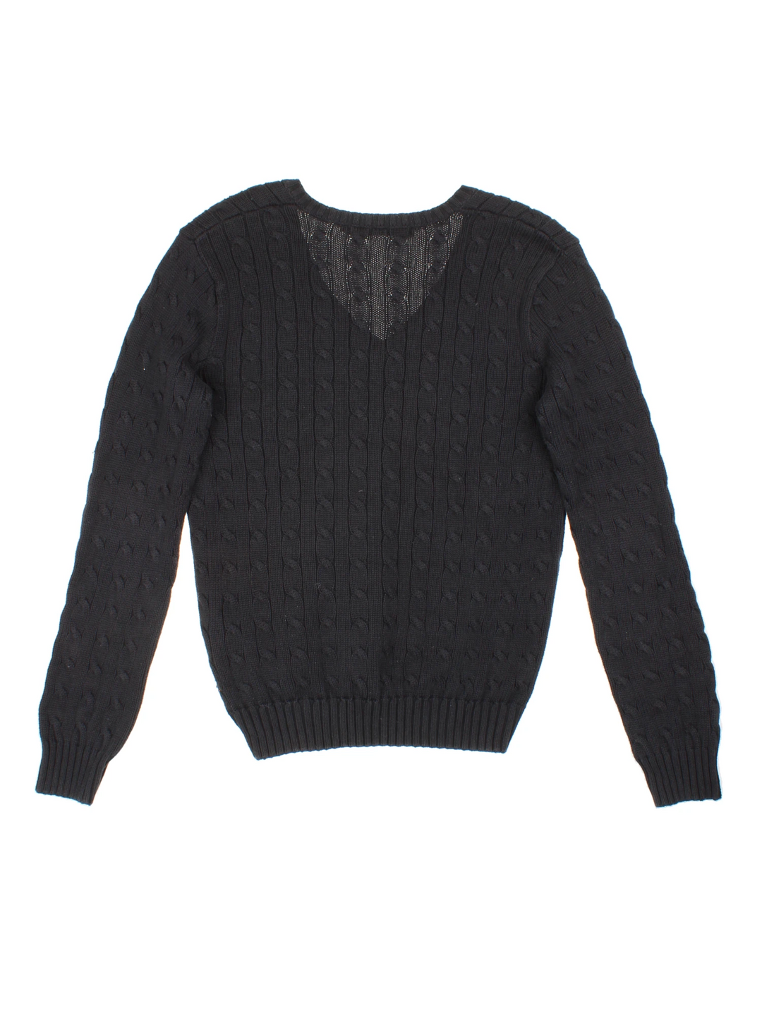 Ralph Lauren V Neck Knit Jumper (Size L)