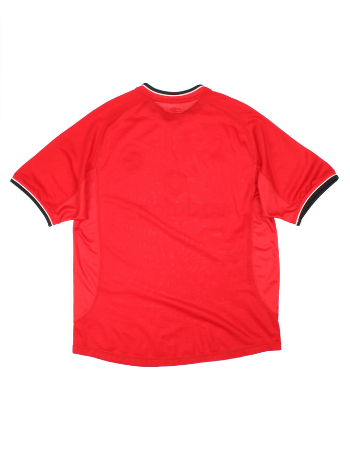 Manchester 2000-02 Umbro Home Football Shirt (Size L)