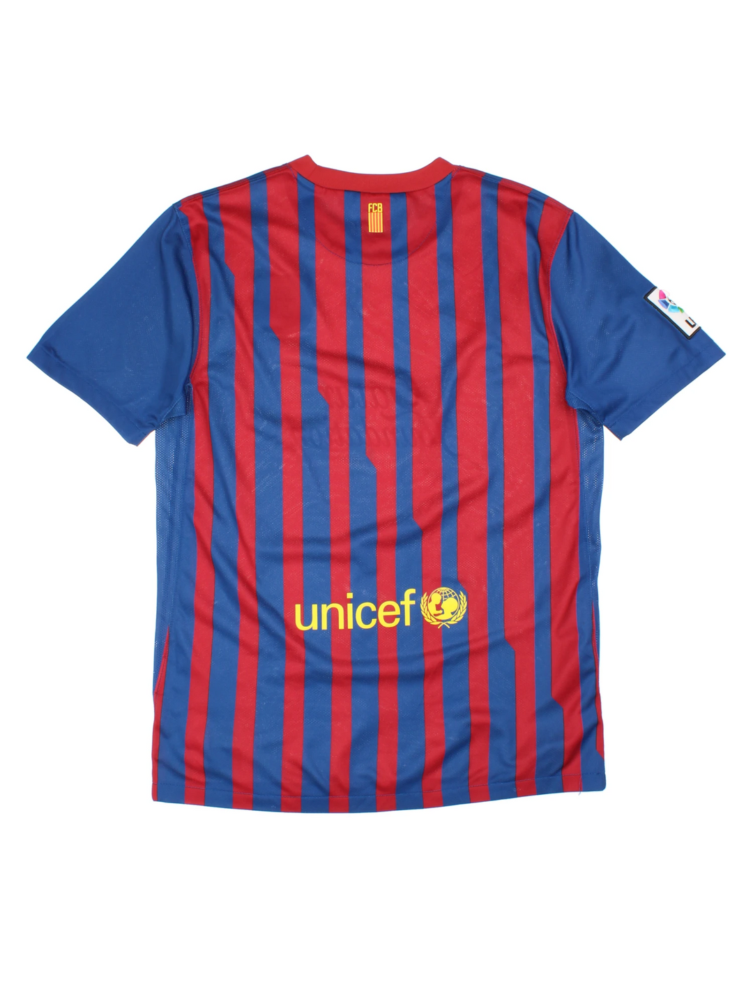 Barcelona 2011-12 Nike Home Football Shirt (Size M)