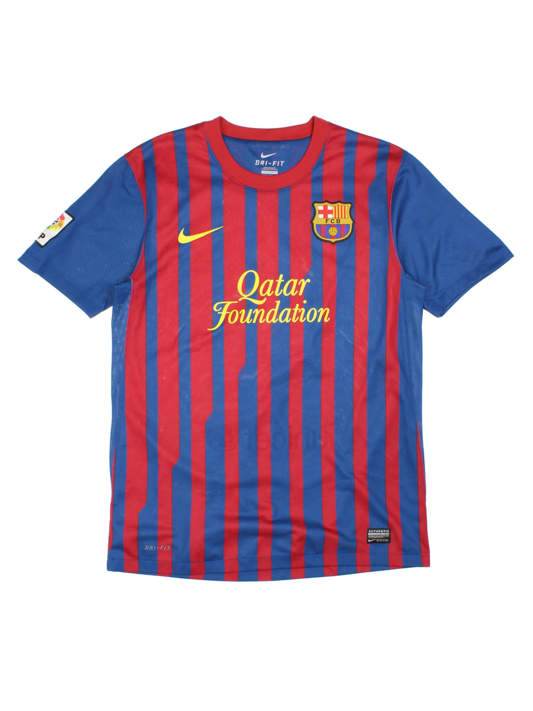 Barcelona 2011-12 Nike Home Football Shirt (Size M)