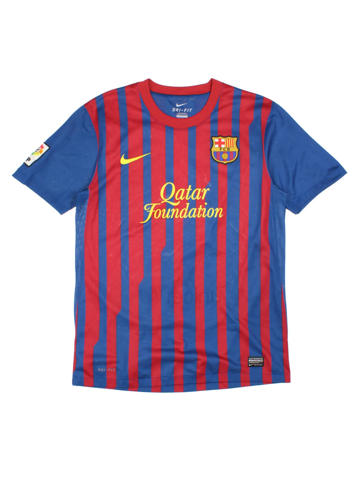 Barcelona 2011-12 Nike Home Football Shirt (Size M)