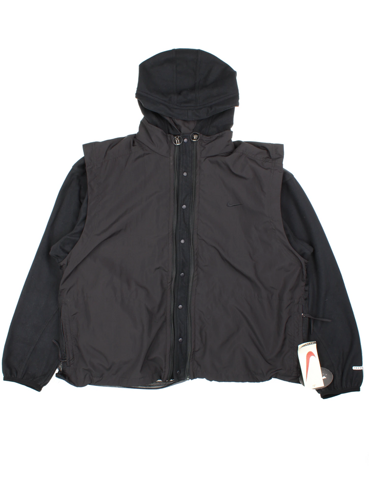 Nike Andre Agassi 2 In 1 Fleece Jacket (Size XL)