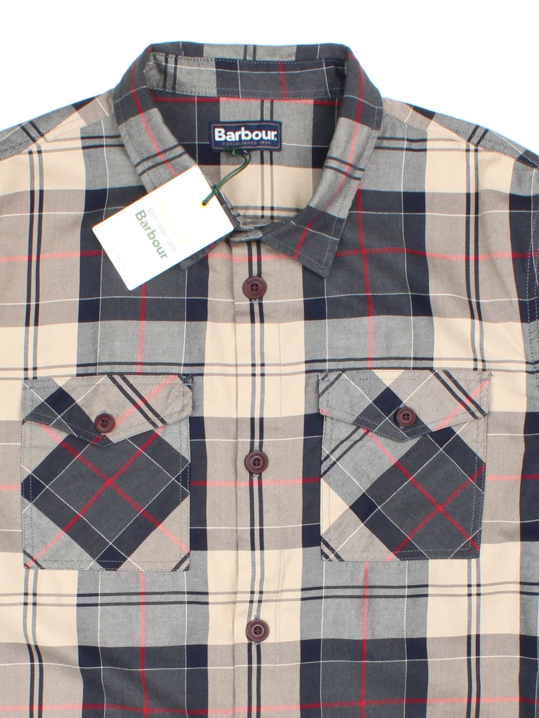 Barbour Checked Flannel Shirt (Size XXL)