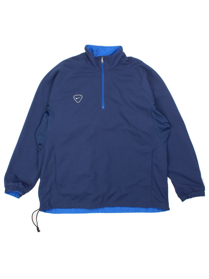 Nike Reversible 1/4 Zip Jacket (Size  L)