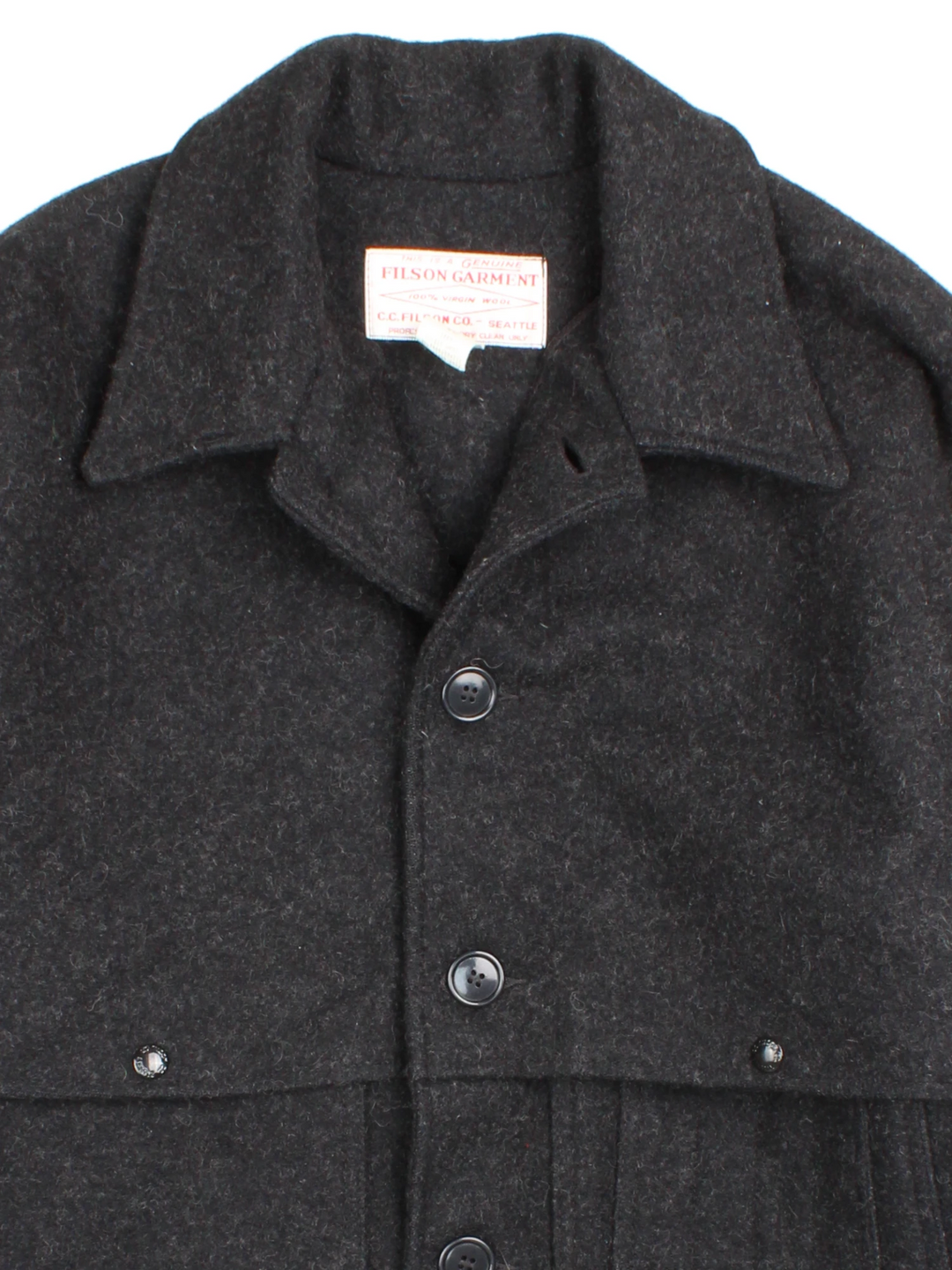 80's Filson Double Mackinaw Cruiser Wool Jacket (Size XL)