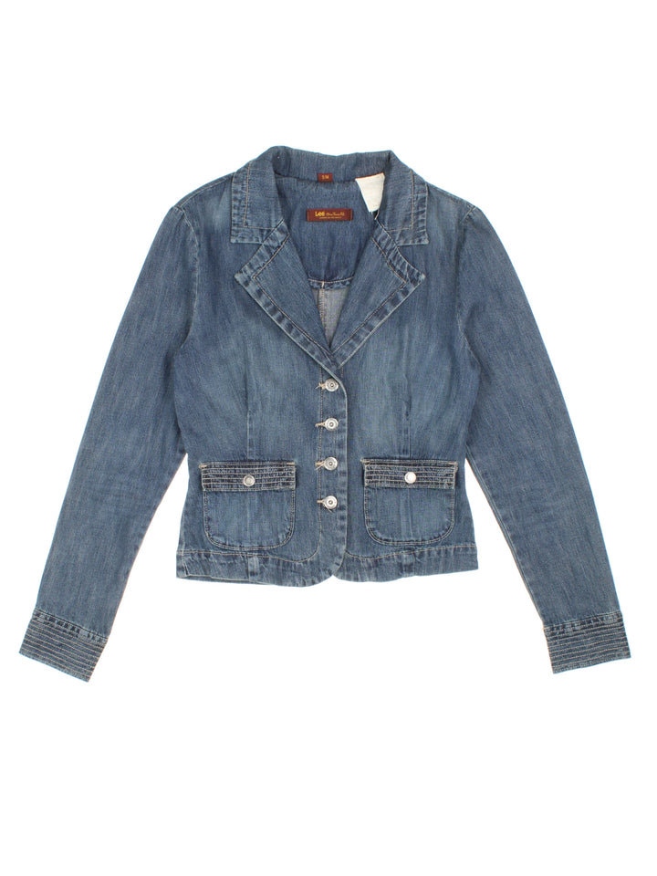 90's Lee Denim Blazer (Size XS)