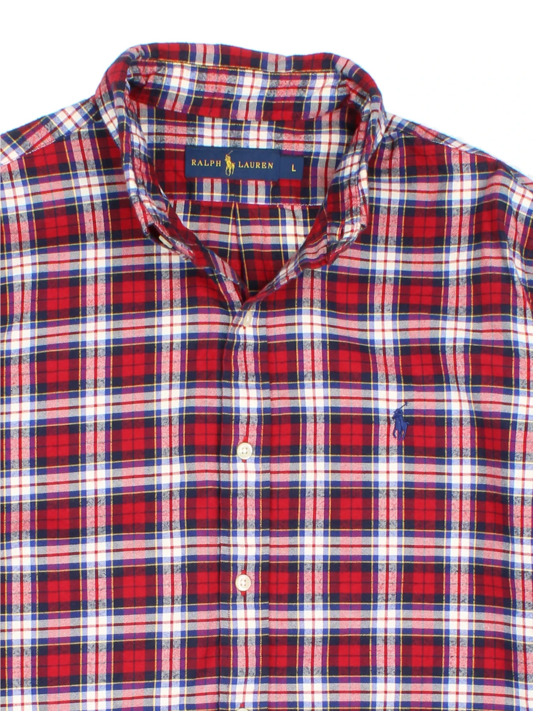Ralph Lauren Checked Shirt (Size L)