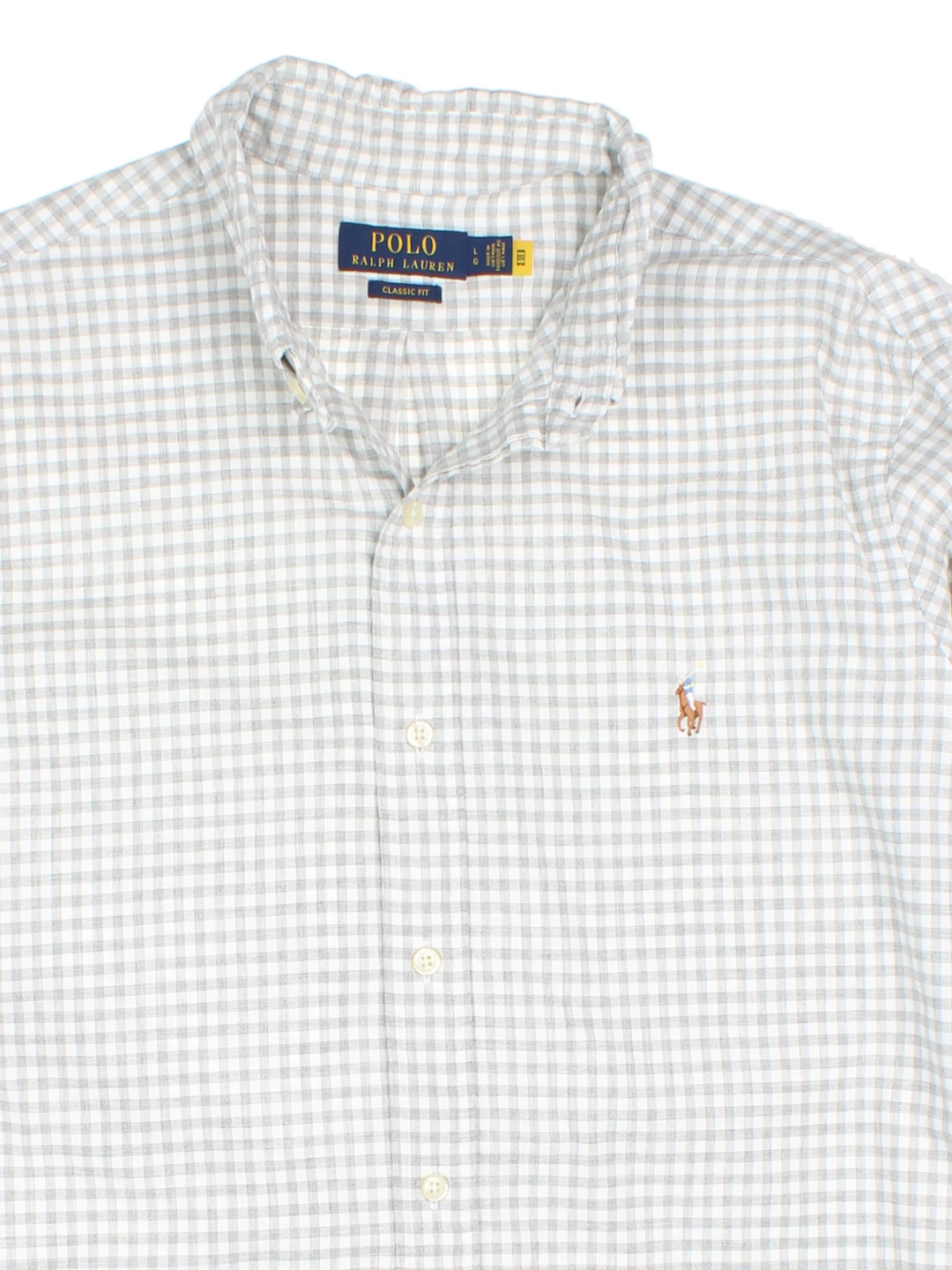 Ralph Lauren Checked Shirt (Size L)